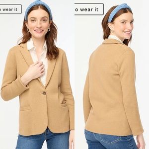 J. Crew Schoolboy Sweater Blazer
